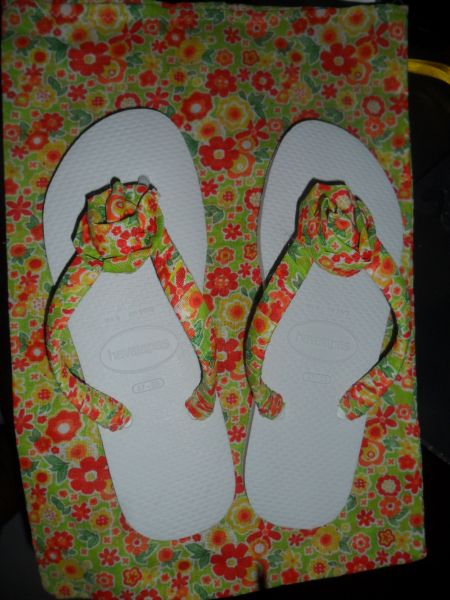 Sandália customizada