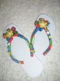 Sandália customizada